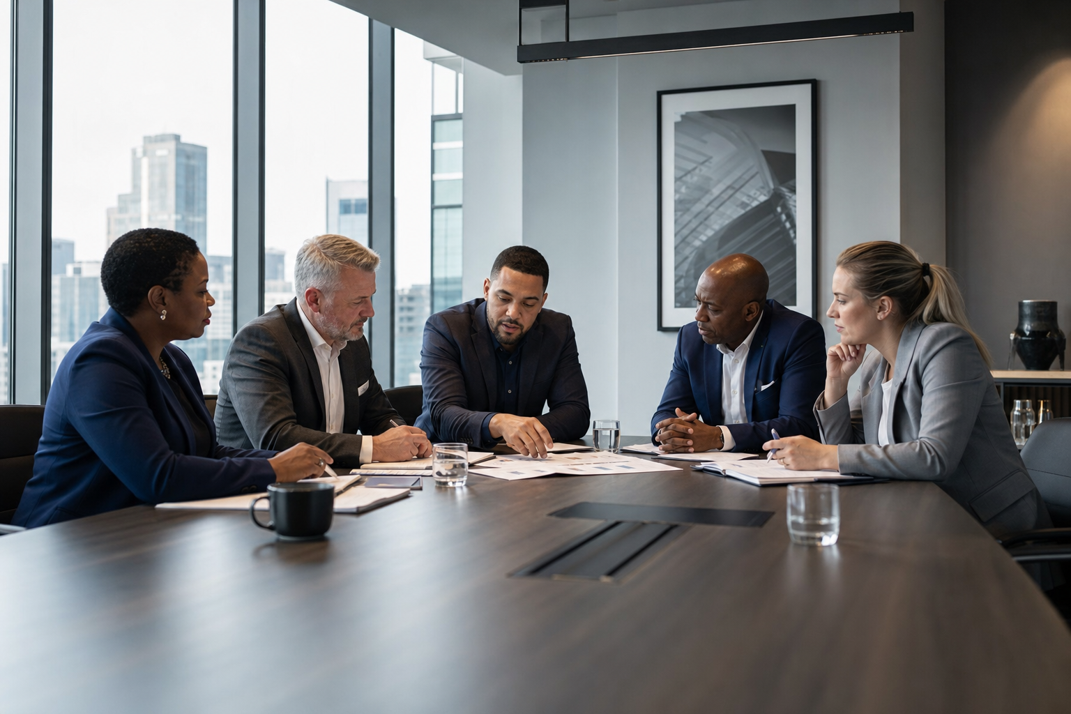Black Heath Advisory boardroom